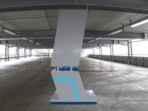 Exhibition Booth Stand Stall Trade Show 3D-Modell