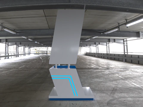 Exhibition Booth Stand Stall Trade Show 3D Model
