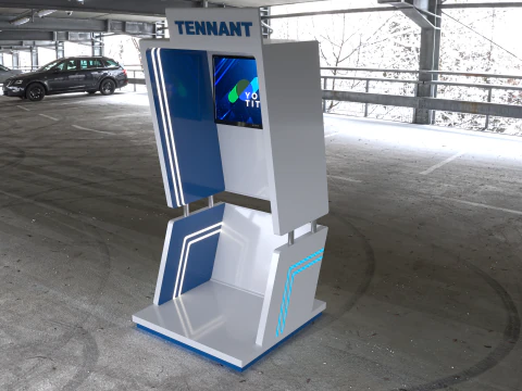 Exhibition Booth Stand Stall Trade Show 3D Model