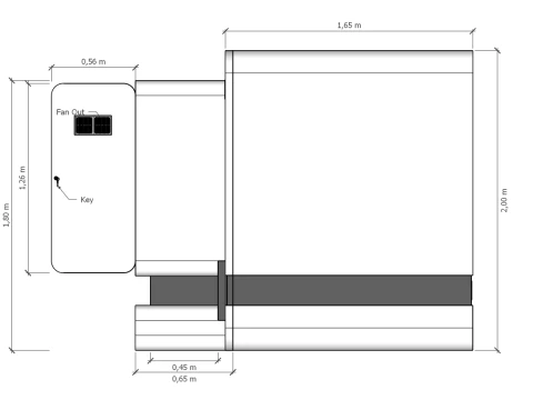 आधुनिक फोटो बूथ कियॉस्क इंटरएक्टिव सेल्फ फोटो बूथ 3D मॉडल