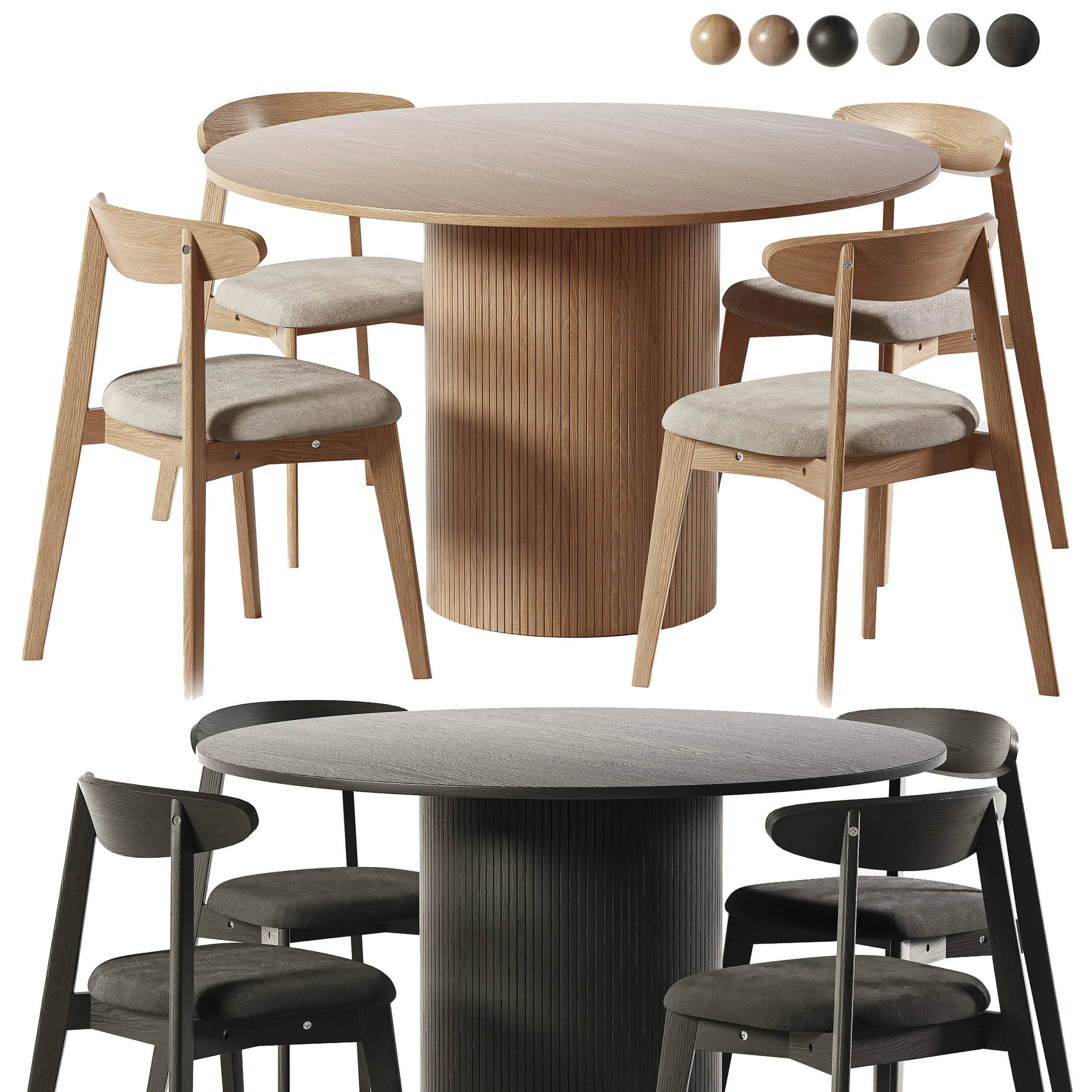 Dunmore and Hill Table-Divan 3D Model .c4d .max .obj .3ds .fbx .stl .blend 