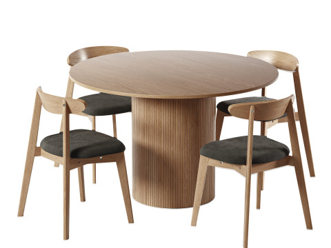 Dunmore and Hill Table-Divan Modello 3D