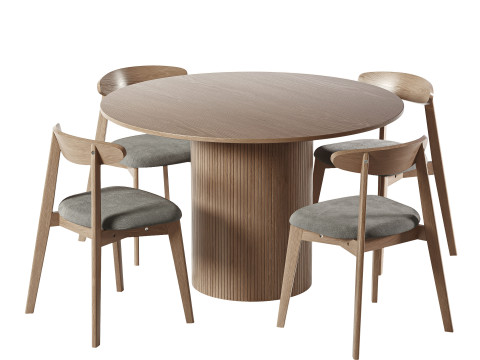 Dunmore and Hill Table-Divan Modello 3D