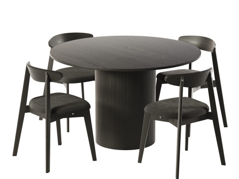 Dunmore and Hill Table-Divan Modello 3D