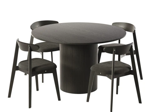 Dunmore and Hill Table-Divan 3D Model
