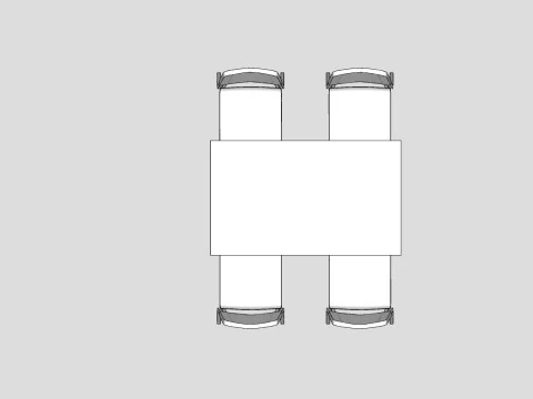 IKEA MELLTORP JANINGE 3D Model