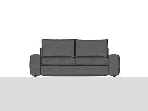 IKEA KIVIK 3D 모델