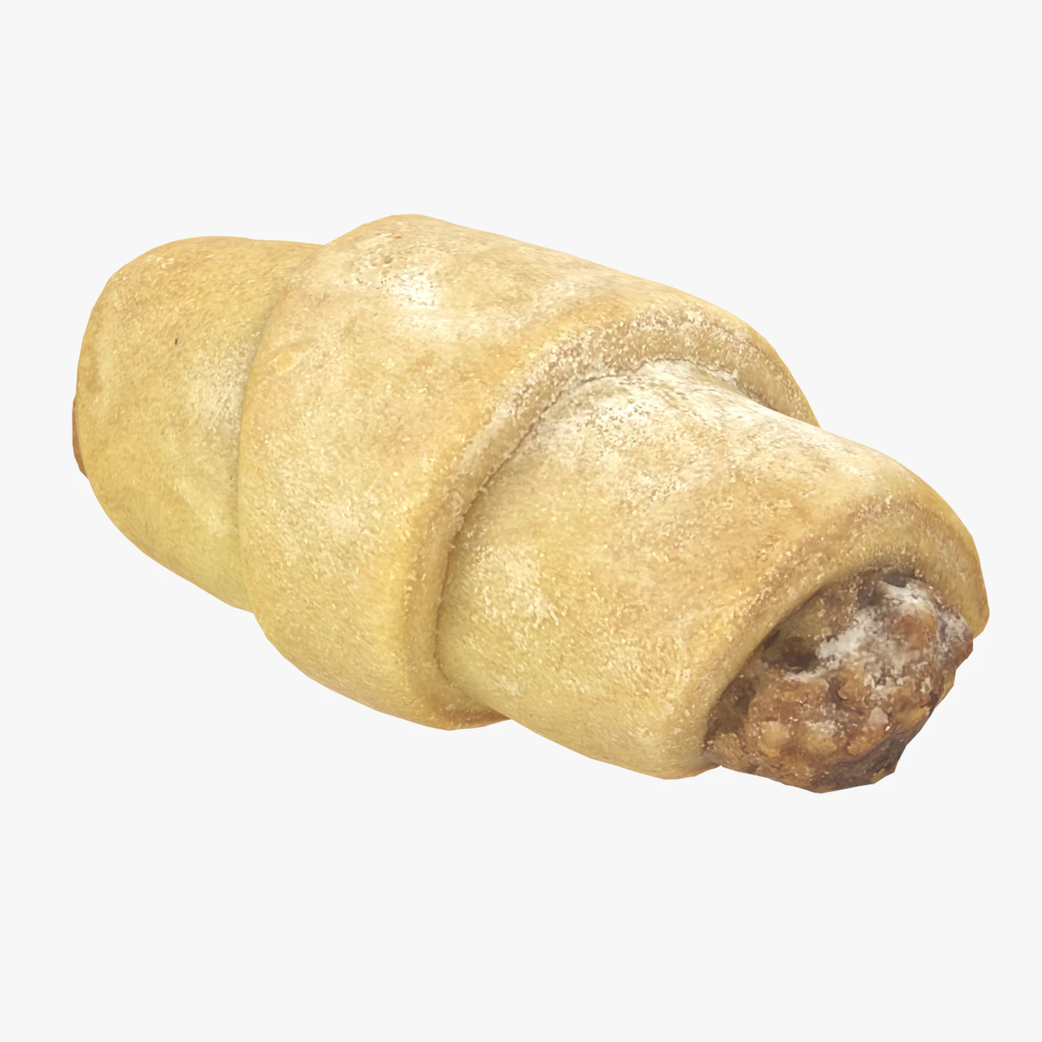 Sweet Roll Pastry 3D Model .c4d .max .obj .3ds .fbx .stl .blend