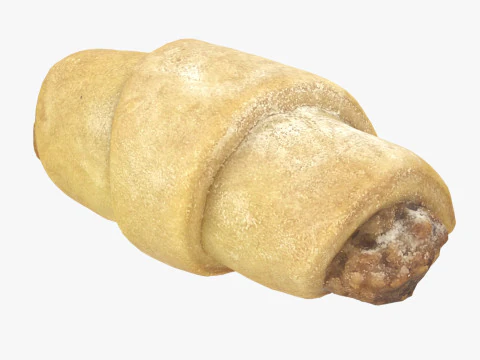 Tatlı Rulo B&ouml;rek 3D Model