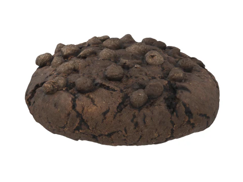 Biscoito Marrom Modelo 3D