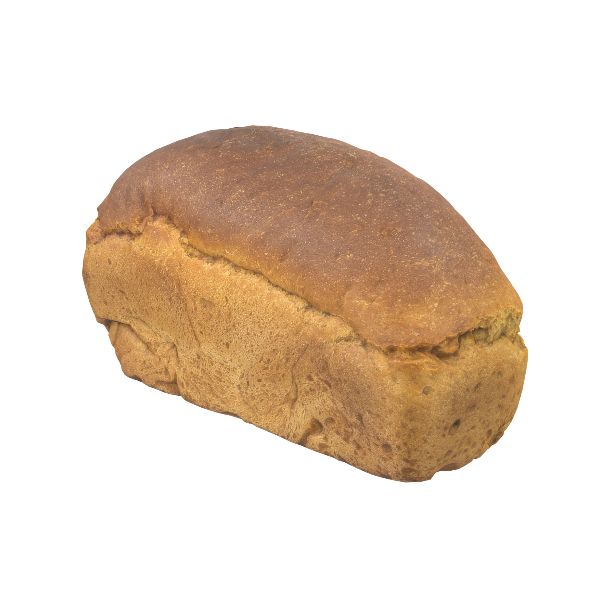 Loaf Bread 3D Model .c4d .max .obj .3ds .fbx .stl .blend 