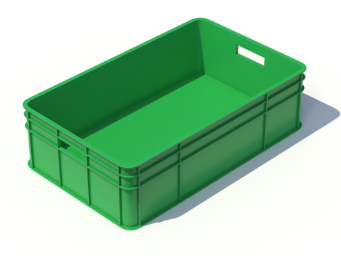 Plastic Crate 3D-Modell