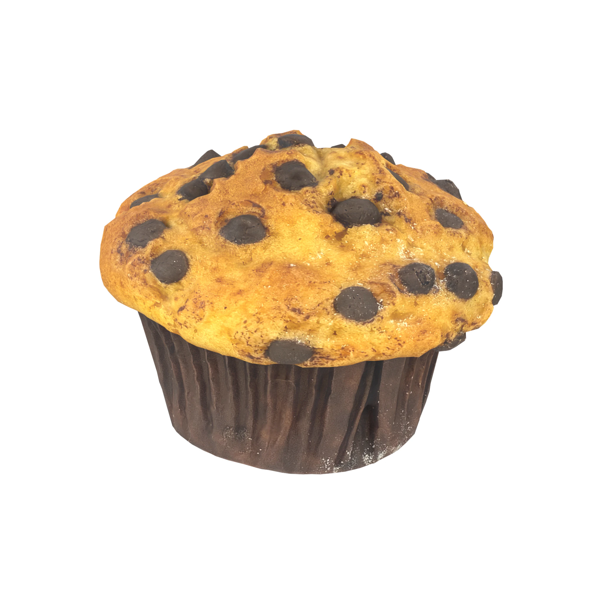 Muffin 3D Model .c4d .max .obj .3ds .fbx .stl .blend