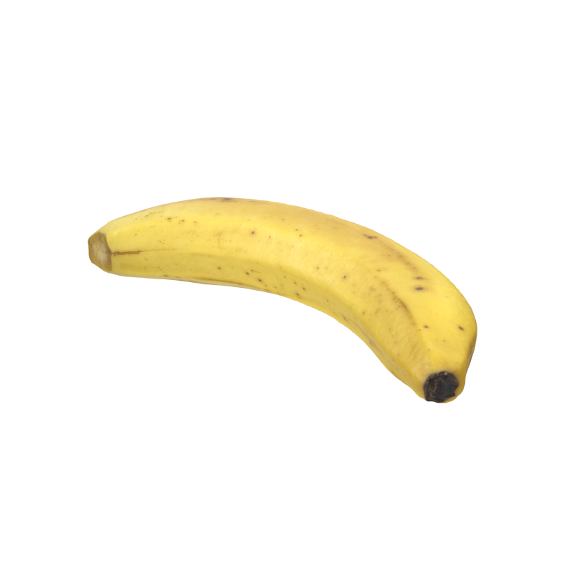 Banana 3D Model .c4d .max .obj .3ds .fbx .stl .blend