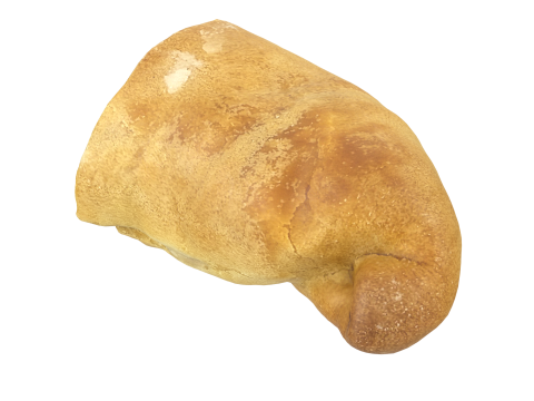 Cut Curd Pastry Model 3D