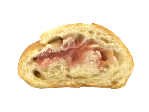 Cut Croissant 3D Model