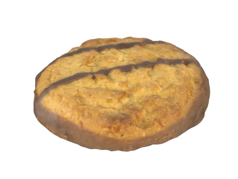 Biscoito Modelo 3D