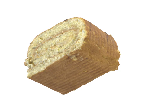 Sweet Roll Piece 3D Model