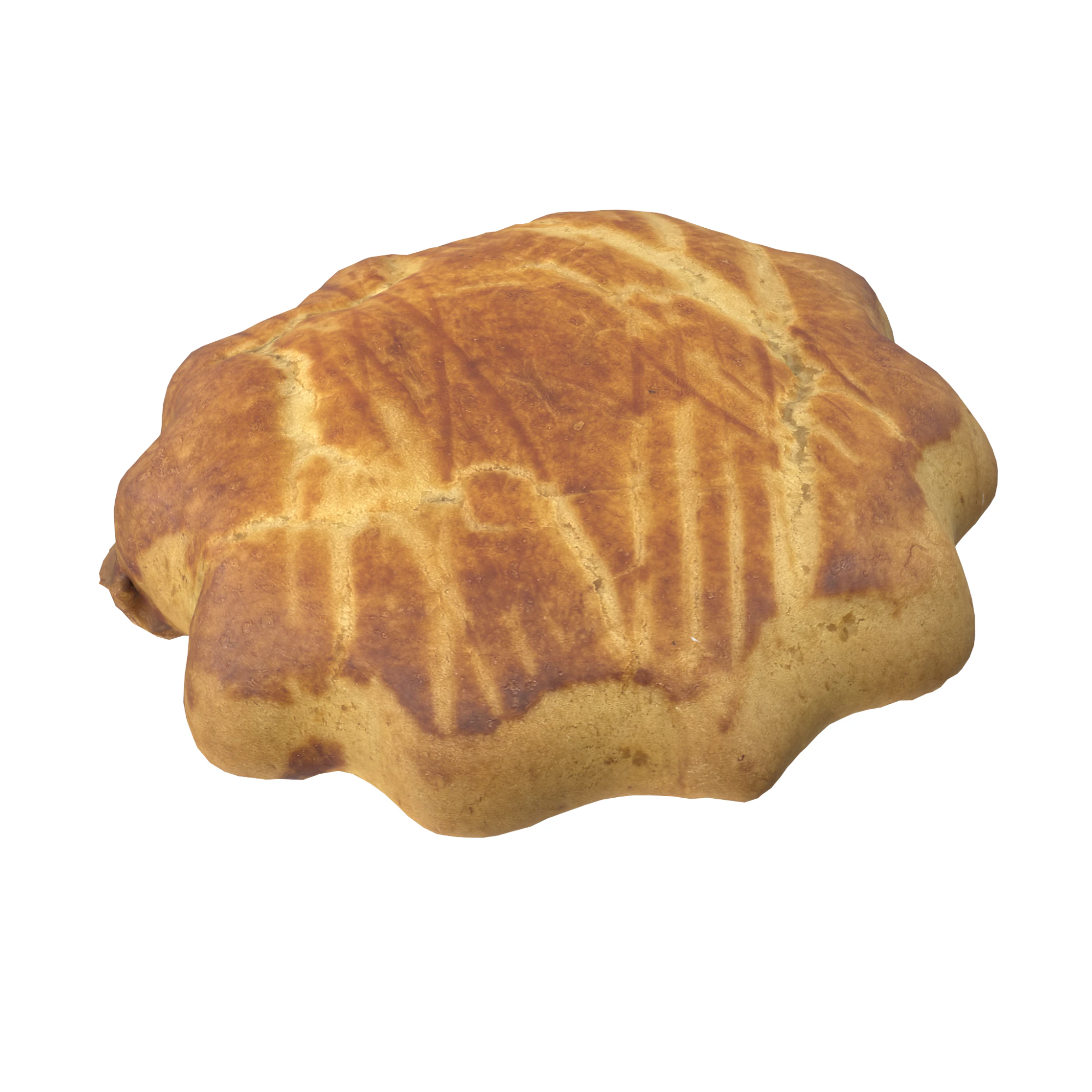 Star Pastry 3D Model .c4d .max .obj .3ds .fbx .stl .blend