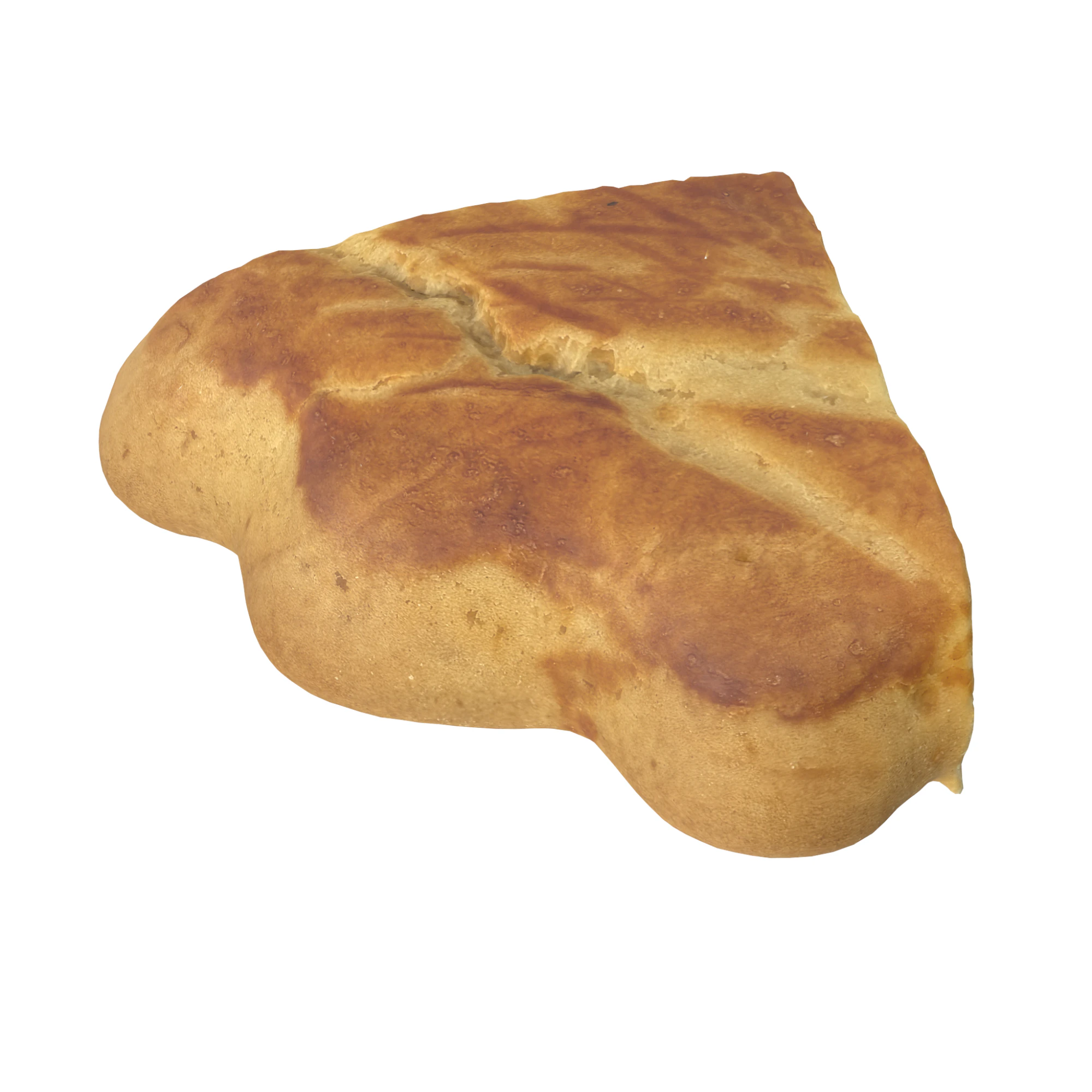 Cut Pastry 3D Model .c4d .max .obj .3ds .fbx .stl .blend 