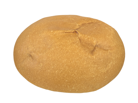 Round Bun 3D Model