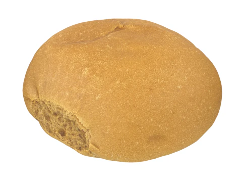 Round Bun 3D Model