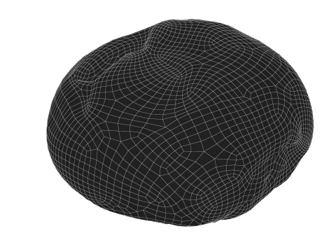 Round Bun 3D Model