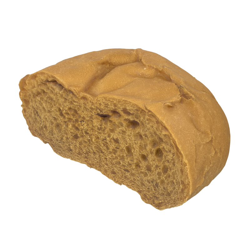 Cut Bun 3D Модель .c4d .max .obj .3ds .fbx .stl .blend