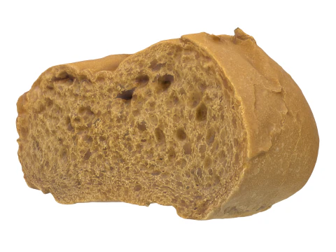 Cut Bun 3D Model
