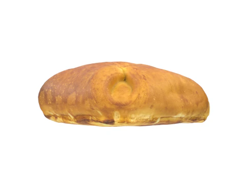 Cottage Cheese Bun 3D Model