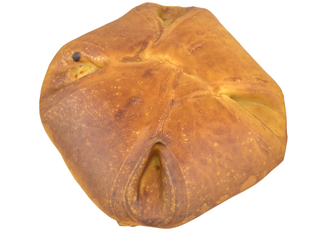 Cottage Cheese Bun 3D 模型