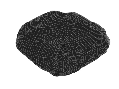 Cottage Cheese Bun 3D Model
