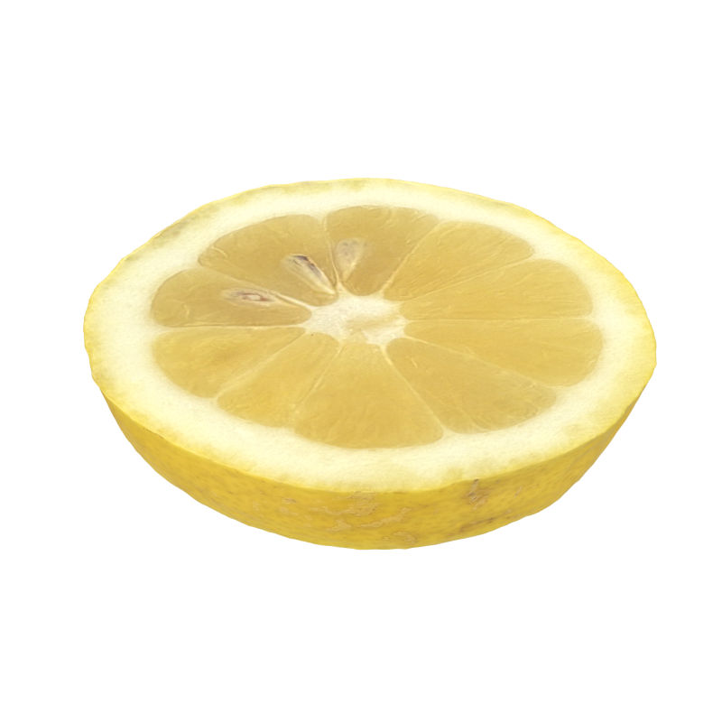 Lemon Slice 3D 模型 .c4d .max .obj .3ds .fbx .stl .blend