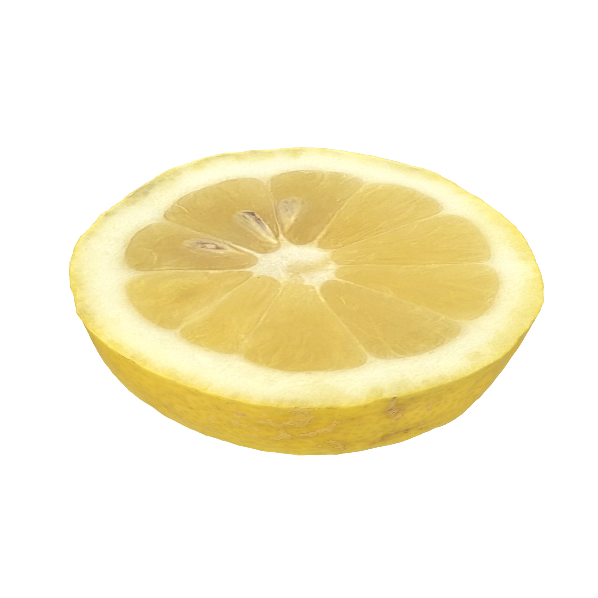 Lemon Slice 3D Model .c4d .max .obj .3ds .fbx .stl .blend 