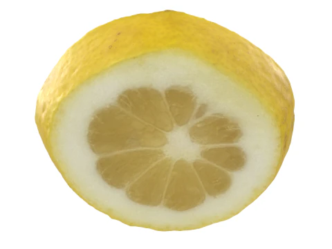 Lemon Slice 3D Model