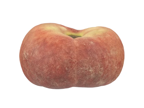 Donut Peach 3D Model