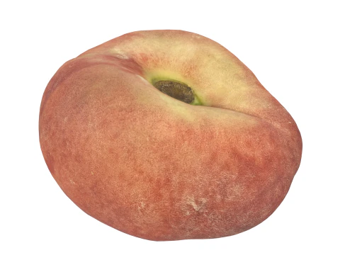 Donut Peach 3D Model