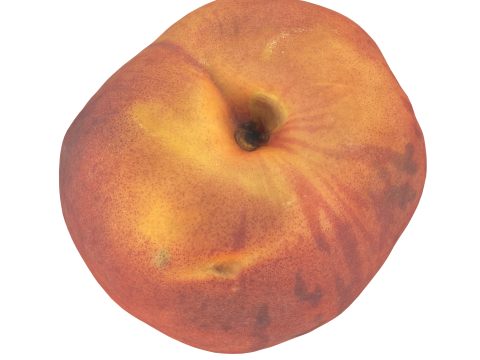 Peach 3D Model