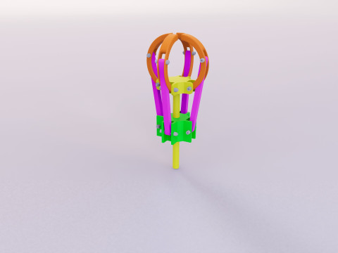 MXT3D - Gripper 04 Claws Model 3D