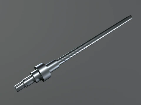 MXT3D- Vermogensschroef 3D Model