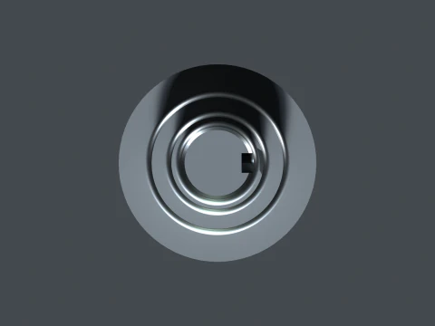 MXT3D- Power screw 3D Model