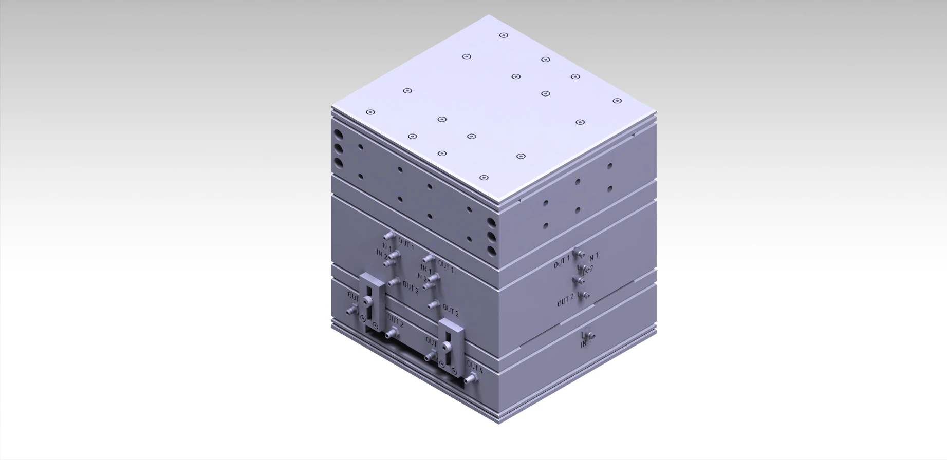 MXT3D-Injection Mold Preform 31grs 3D Model .c4d .max .obj .3ds .fbx .stl .blend 