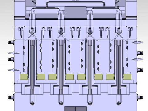 MXT3D-Injection Mold Preform 31grs 3D मॉडल