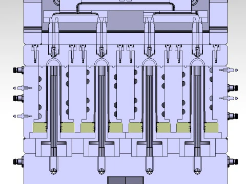 MXT3D-Injection Mold Preform 31grs 3D Model