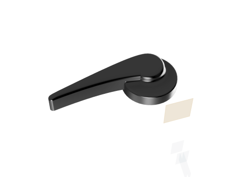 Peugeot 307 CC CABRO Front Seat Tilt Lever Right - STL Model 3D 모델