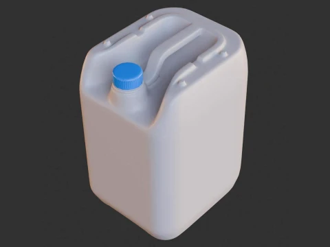 プラスチックキャニスター 3Dモデル