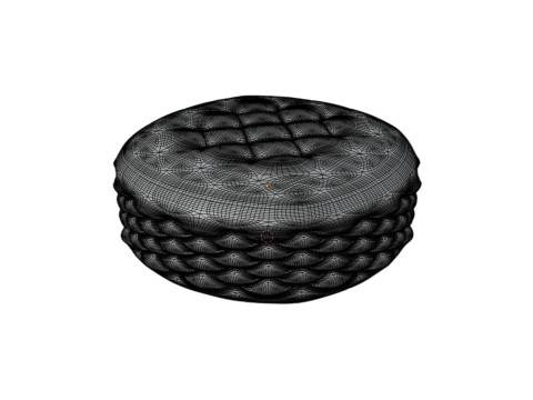 Ottoman 3D 模型