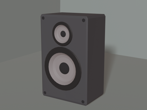 Music Column 3D Модель