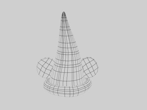 Mickey Mouse Sorcerer 3D Model