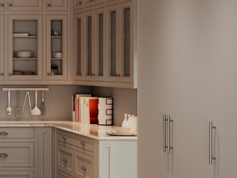 Classical Kitchen 3D 모델